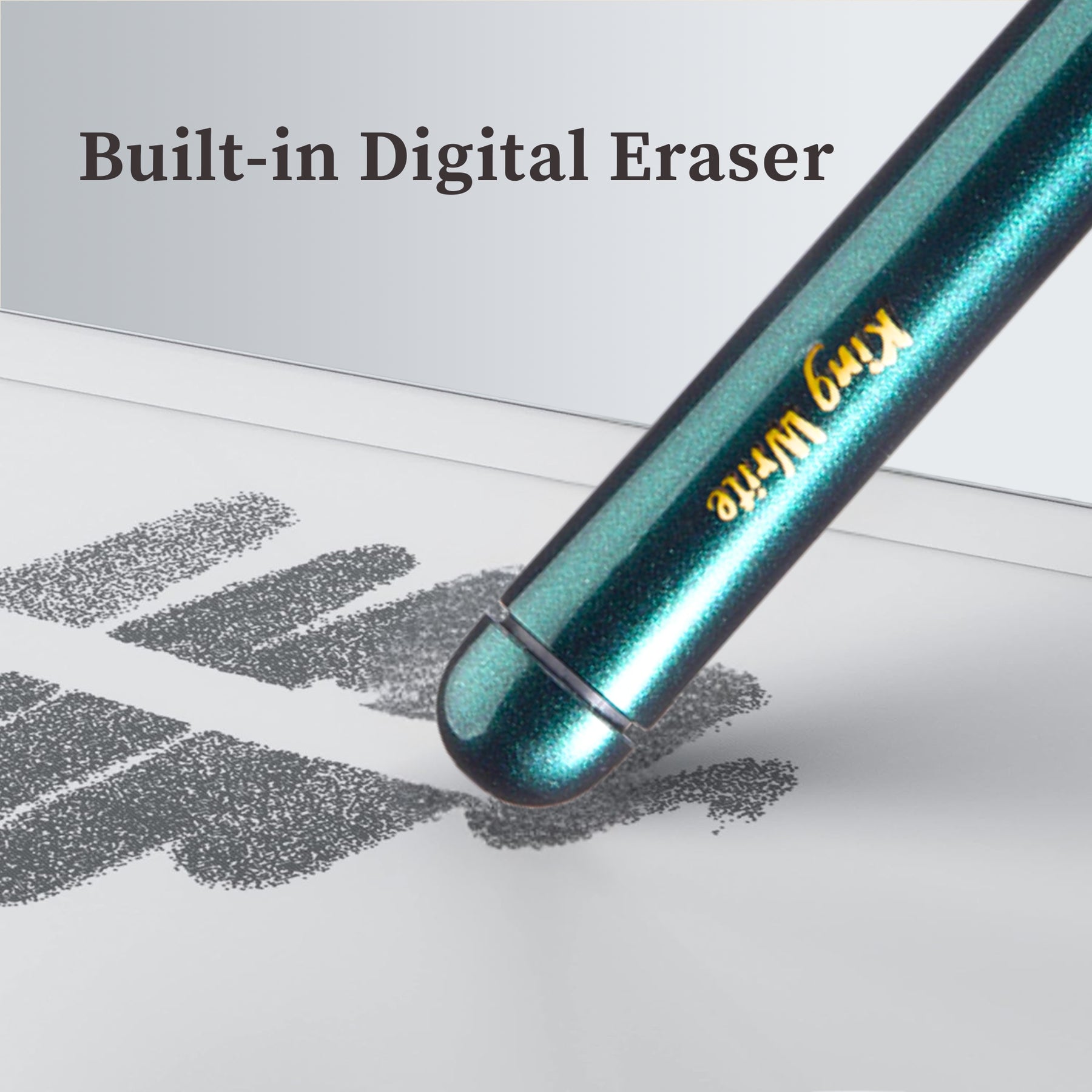 King Write MR05 EMR Stylus for EMR Device - Digital Eraser, 4096 Pressure Sensitivity, Palm Rejection