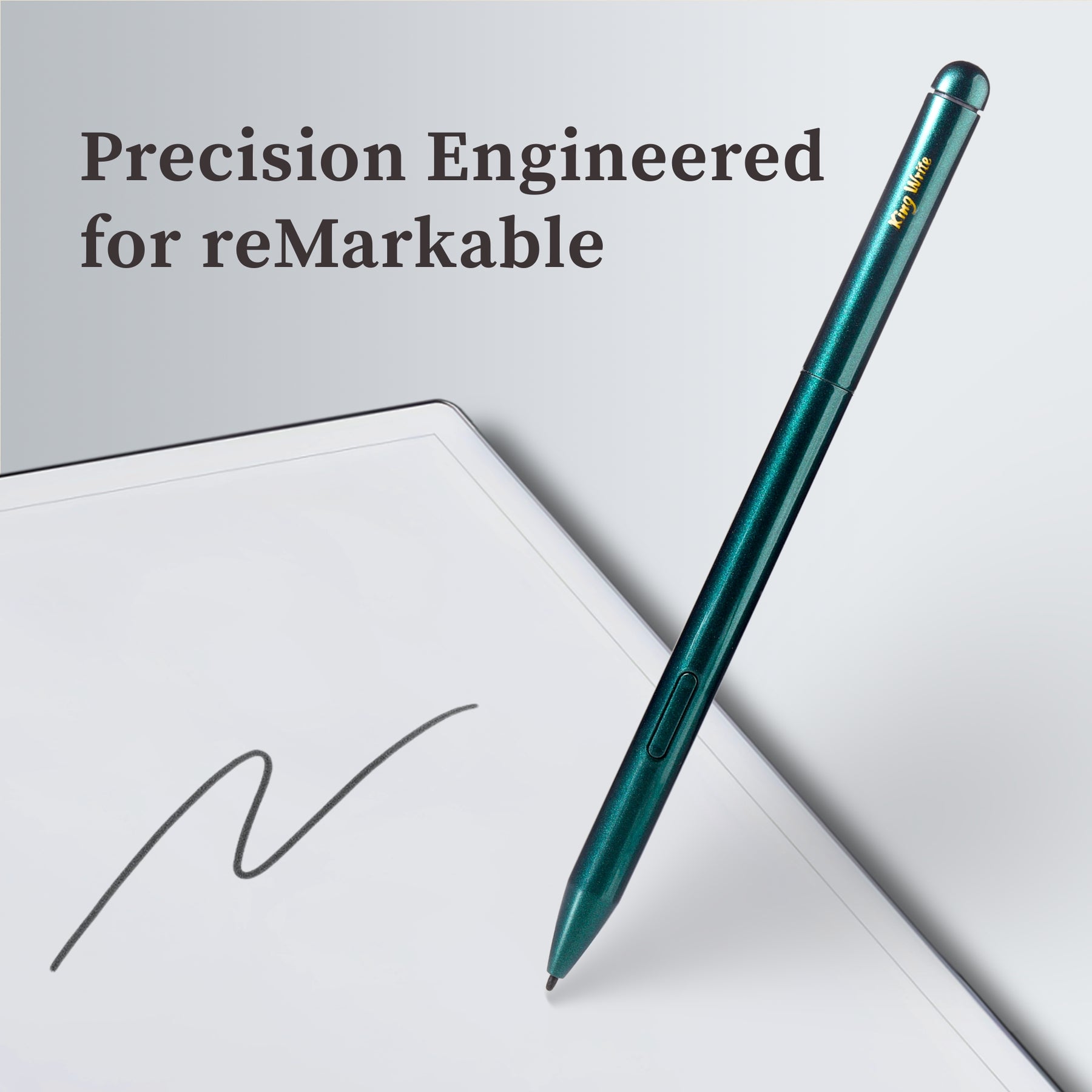 King Write MR05 EMR Stylus for EMR Device - Digital Eraser, 4096 Pressure Sensitivity, Palm Rejection