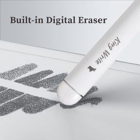 King Write MR05 EMR Stylus for EMR Device - Digital Eraser, 4096 Pressure Sensitivity, Palm Rejection