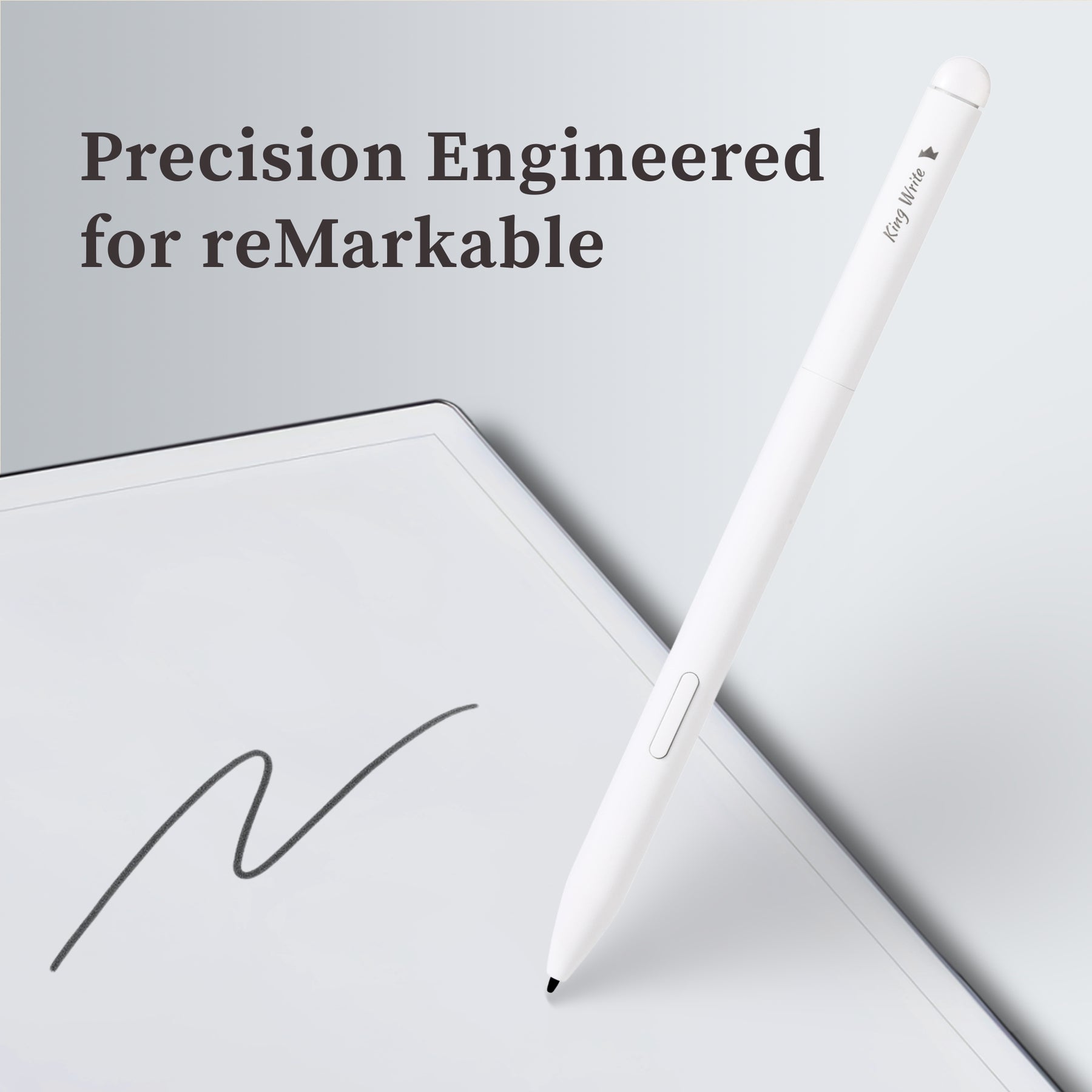 King Write MR05 EMR Stylus for EMR Device - Digital Eraser, 4096 Pressure Sensitivity, Palm Rejection
