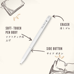 King Write MR05 EMR Stylus for EMR Device - Digital Eraser, 4096 Pressure Sensitivity, Palm Rejection